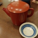 孫四郎そば - そば湯