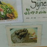 シナジー - 定番メニューは「黒豚とろとろ軟骨カレー」と「ほろほろチキンカレー」です