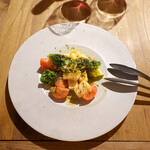 イカとブロッコリー