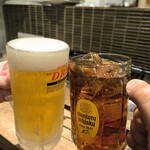 焼肉ホルモンあさひ - 乾杯