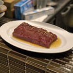 焼肉ホルモンあさひ - 厚切りレバー