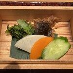 うなぎ処 柳川屋 - 香の物