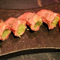 和牛焼肉 伍感 - 特選タン塩ネギ包み