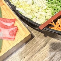 黄金出汁しゃぶと江戸前寿司 肉のあさつ 梅田お初天神店 - 