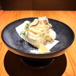 いざかや しん - 広島と言えば『牡蠣』、そして冬のお楽しみと言えば『たら白子』です！！(o^^o)