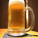 いざかや しん - サントリーモルツの生ビールです(o^^o)