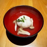 いざかや しん - 上品な味わいの真薯と白だしはほっとさせる美味しさです♪(o^^o)