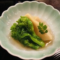 ざくろ 銀座店 - 春野菜焚合わせ