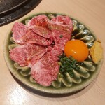 和牛A5雌牛と熟成牛舌 肉屋いちゆく - 