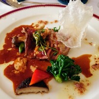 JOY味村 - 令和7年2月 ランチタイム(11:00〜15:00)
                    30周年特別ランチコース 税込2750円
                    メイン料金は鴨のロースト