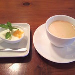 グリーティング - デザートとコーヒー