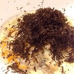 （食）ましか - ウニのクリームパスタ、トリュフがけ