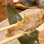 塩梅 - ▪︎ロースカツ・左かから2切れ目