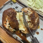 炭火焼との山 - チーズがんも◎