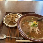 荒船の里 大竹 - 味噌ラーメン　ミニカレーセット