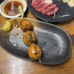 鶴見川橋もつ肉店 - 