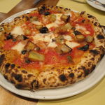 Pizzeria LUMEN - ピッツァ：メランザーネ、米茄子で2
