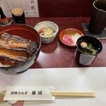 炭焼うなぎ ひつまぶし藤城 - うな丼（特上）