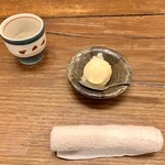 塩梅 - ▪ラスト・梅昆布茶・アイス・おしぼり