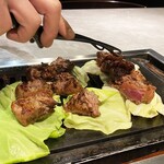 りきちゃん 東京西麻布店 - メインのお肉、シャトーブリアン