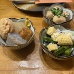 村崎炊鳥研究所 春吉店 - お通し