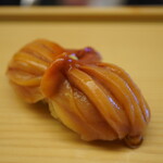 鮨おばな - 雲丹パフェやいくら、鮪も美味しいが赤貝の旨さがハッキリと際立つ鮨おばな。