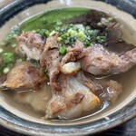 幸ちゃんそば - 軟骨たっぷり❗️あっあーさー麺の感想聞くの忘れた