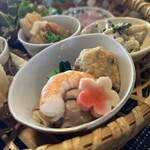 古民家で昼ごはん梅里 - 