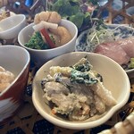 古民家で昼ごはん梅里 - 