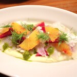 Hachihare - 三河湾産 ヒラメのカルパッチョ