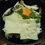 満腹 - 宴会料理　湯豆腐
