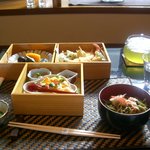 ホテル椿山荘東京 - （2009年12月）スパ施設でいただく松花堂弁当  