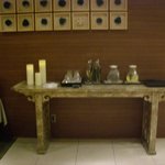 ホテル椿山荘東京 - （2009年12月）スパ施設でのお水のサービス