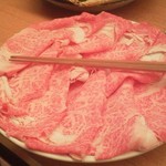 しゃぶしゃぶ・日本料理 木曽路 - 木曽路　調布店・和牛霜降り肉