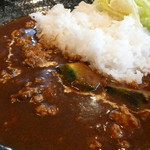 マッチポイント - かぼちゃとひき肉のカレーです。