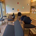 御宿かわせみ - 館内ラウンジ雰囲気