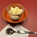 御宿かわせみ - 口直し　パイン紅茶のソルベ