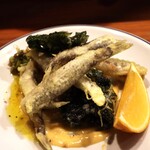 Hachihare - メヒカリと新ワカメのフリット