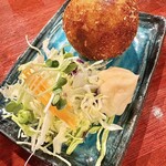 ウツギ酔賓店 - 「しらすコロッケ」@330