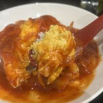 中華飯店 笑心 - 玉子とろ〜❗️