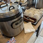 レストラン ヴァロリス - コーンとベーコンのチャウダー（濃厚）