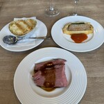 レストラン ヴァロリス - テーブルサービスの３品