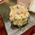 ウツギ酔賓店 - 鯵のなめろう