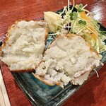 ウツギ酔賓店 - シラシも美味いけど、コロッケのジャガイモがめちゃ美味！