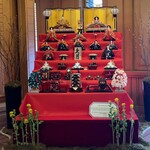 レ セゾン - 1階の雛人形・海外のお客様に大人気でした