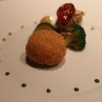 北新地 福多亭 The Ukai - スワイガニのクリームコロッケ