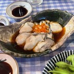 立呑み処 まるや - 生牡蠣ポン酢