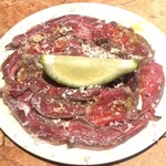 Carbo - 牛肉のカルパッチョ♩味は薄め
