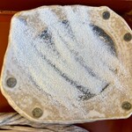 手打そば食堂 たぐる - 付け塩