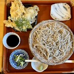 手打そば食堂 たぐる - 【牡蠣天ぷらそば　冷】